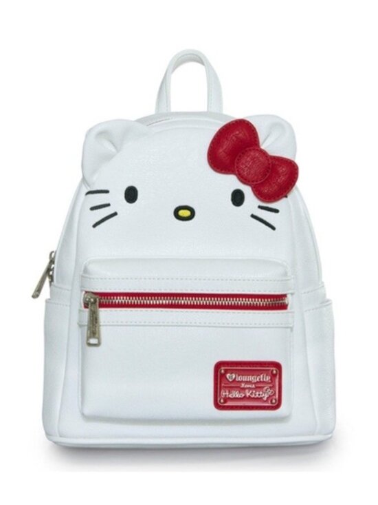 Loungefly Sanrio Hello Kitty White Red Bow Cosplay Mini Backpack Kitten Cat NWT main image 5